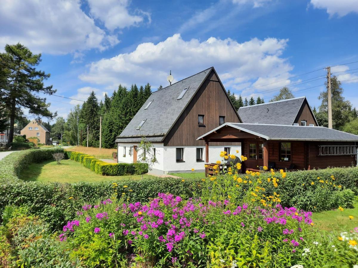 Ferienhaus Am Erzgebirgskamm Marienberg Exterior foto