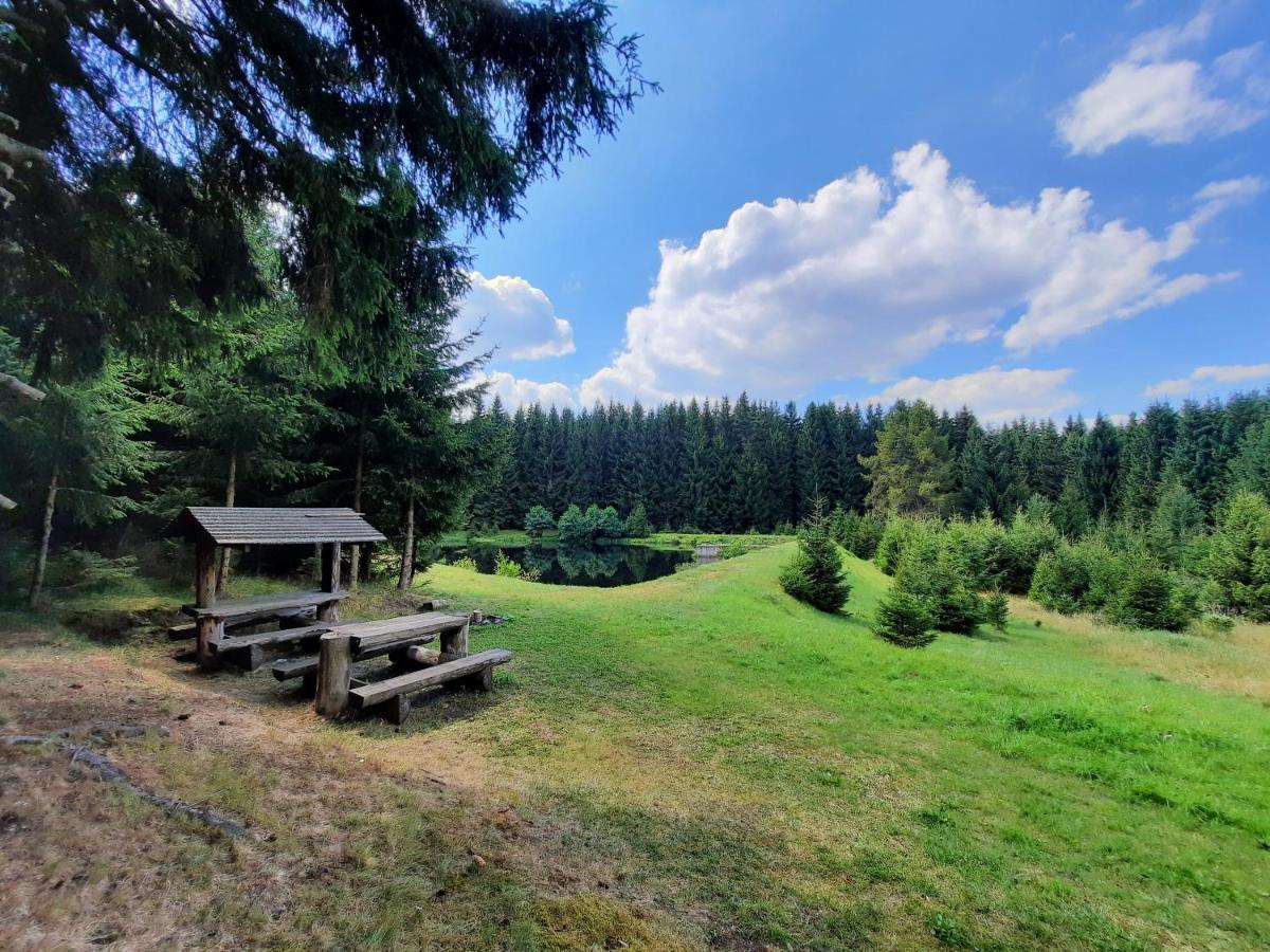 Ferienhaus Am Erzgebirgskamm Marienberg Exterior foto